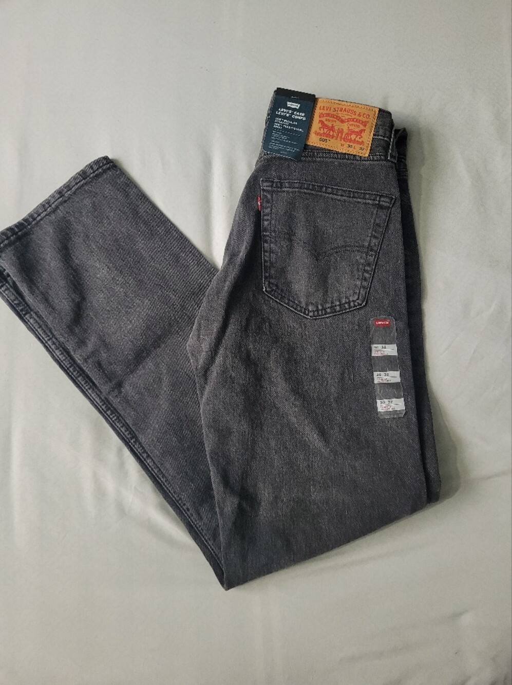 Levi's Red Tab Men's Charcoal Black Jeans - (New)